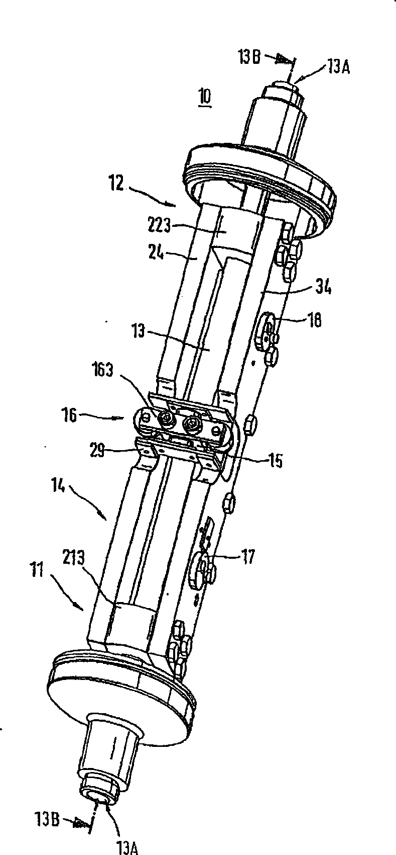 Field device electronics fed by an external electrical energy supply