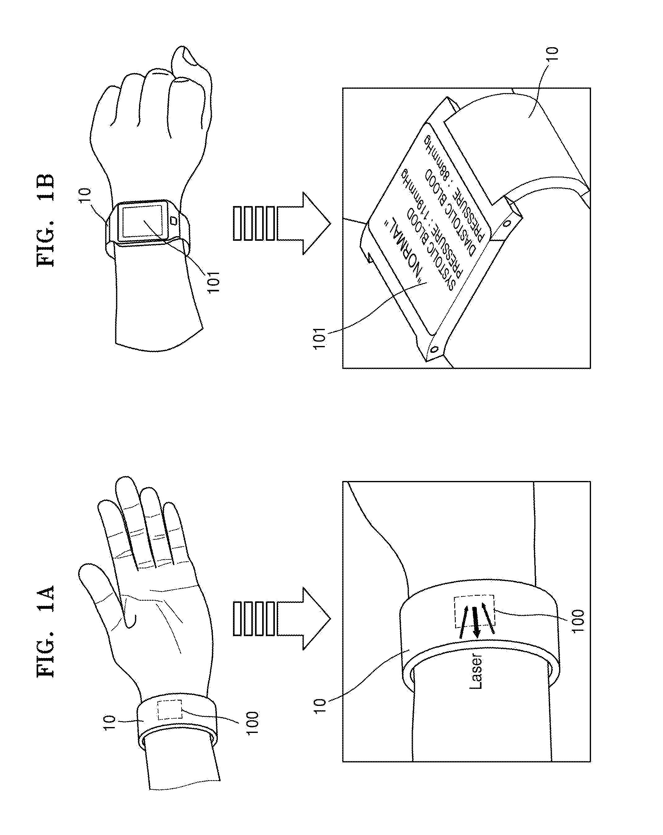 Apparatus for and method of monitoring blood pressure and wearable device having function of monitoring blood pressure