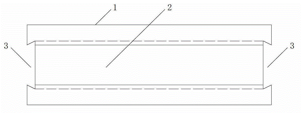 Construction method for post-injection cement mortar masonry brickwork