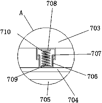 Processing device of PE rolled-up film