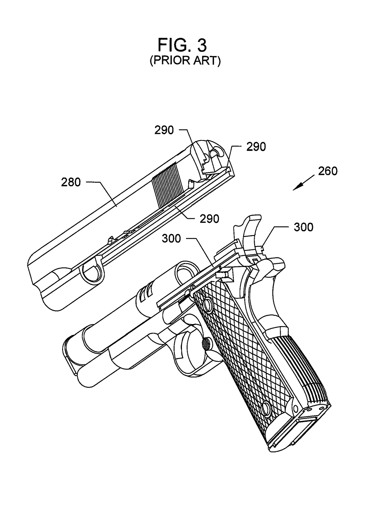 Handgun with improved slide