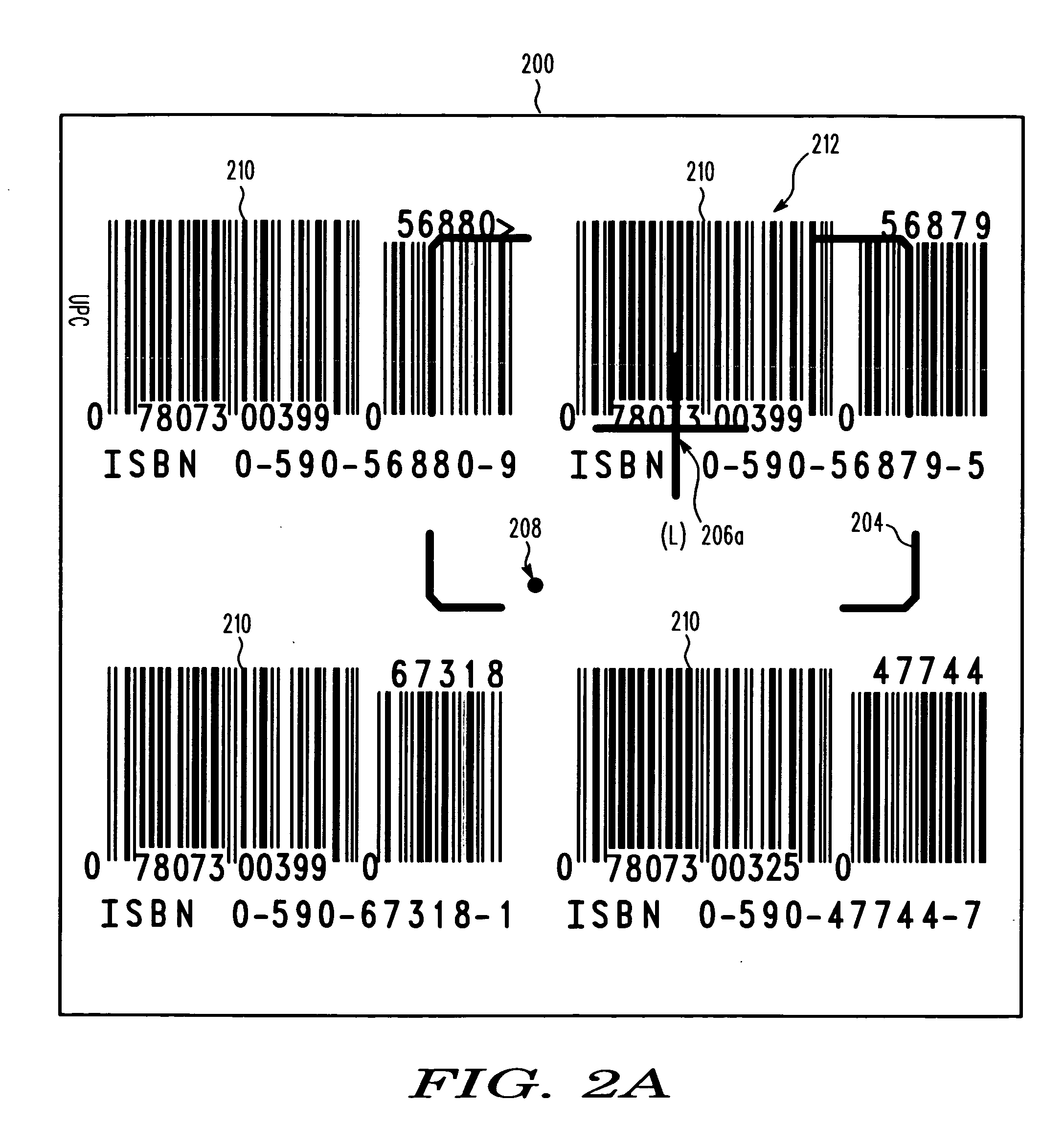 Imaging reader and method with enhanced aiming pattern detection