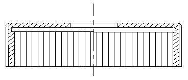 Method for carrying out progressive precision extrusion forming of thin-shelled parts with internal and external teeth based on generating method