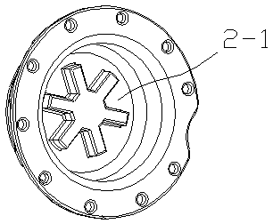 Wheel edge transmission structure of heavy-duty vehicle