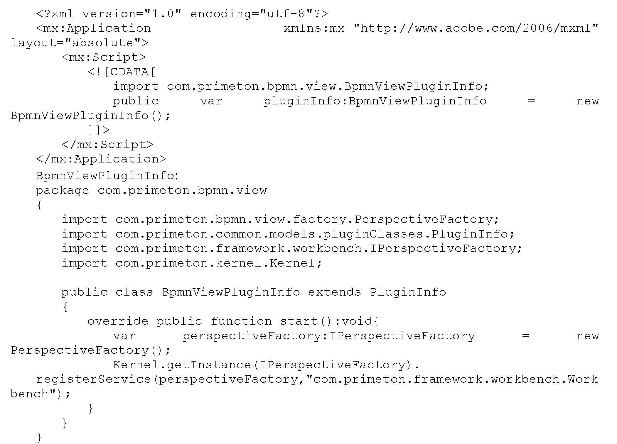 Flex technology-based Web end service flow graphical editing framework system and method