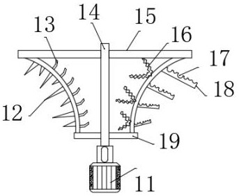 Cloth dyeing device with uniform dyeing for textile processing