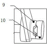 Engine suspension rigidity testing tool