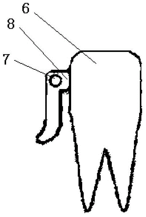 Eccentric shaft semi-fixed snoring device