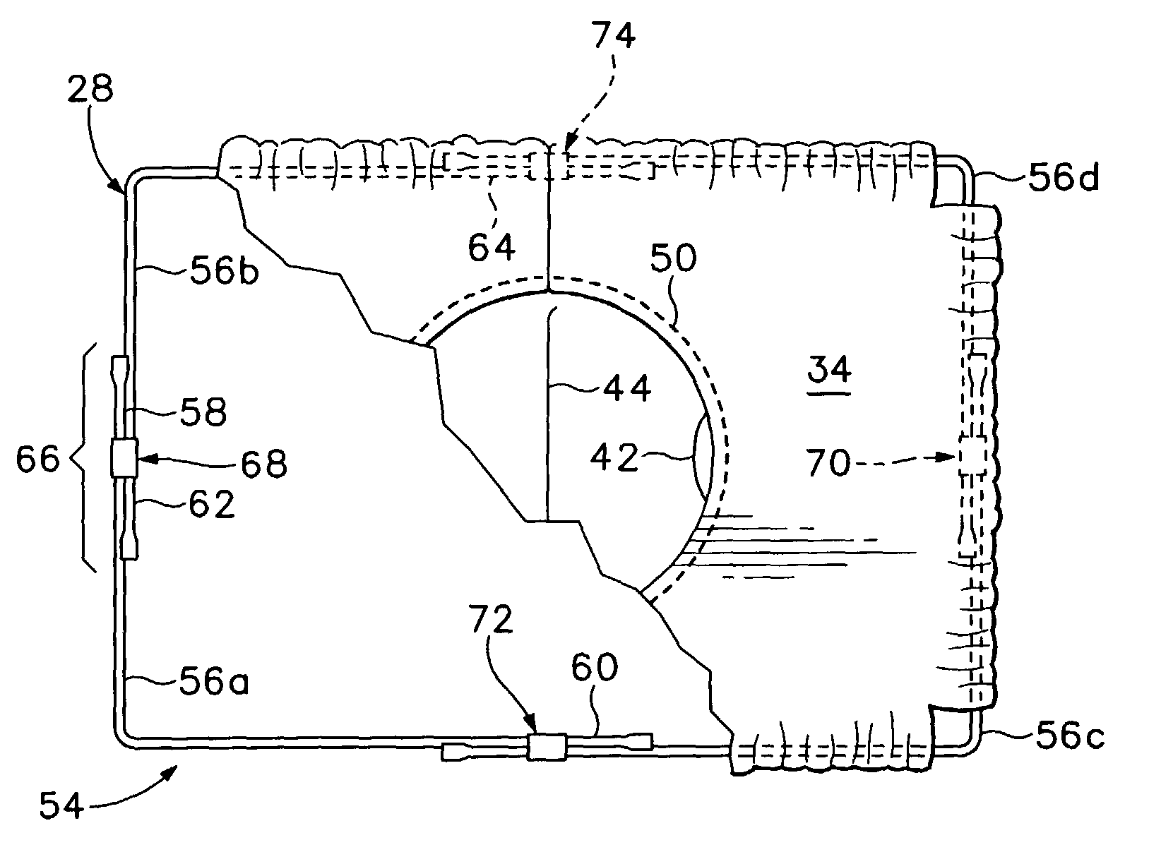 Framed storm drain insert sediment filter