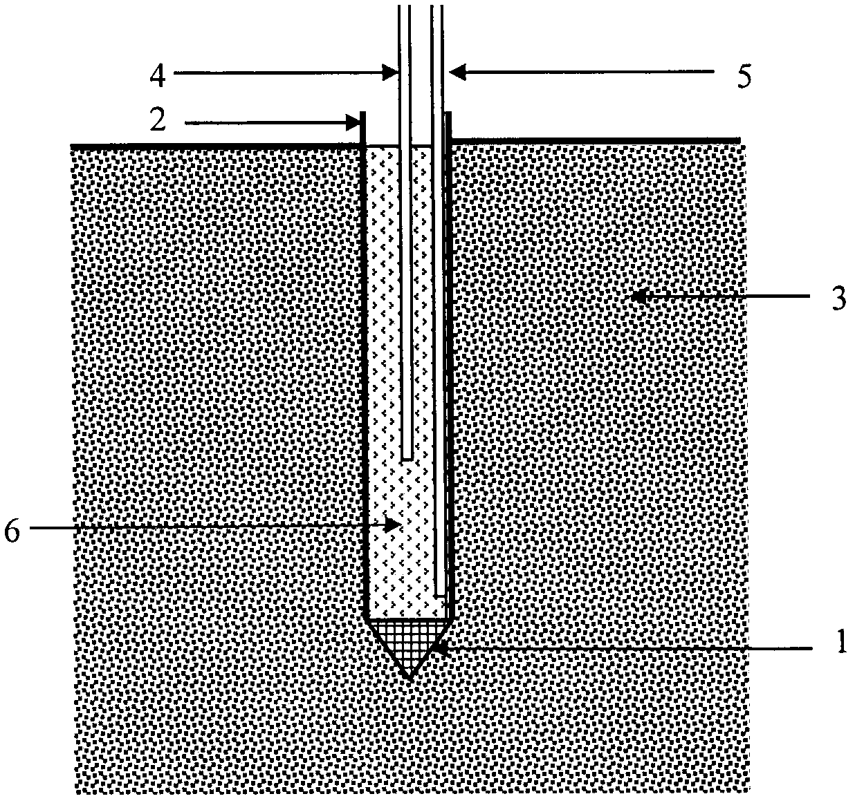 Construction method of a waste incineration ash pile