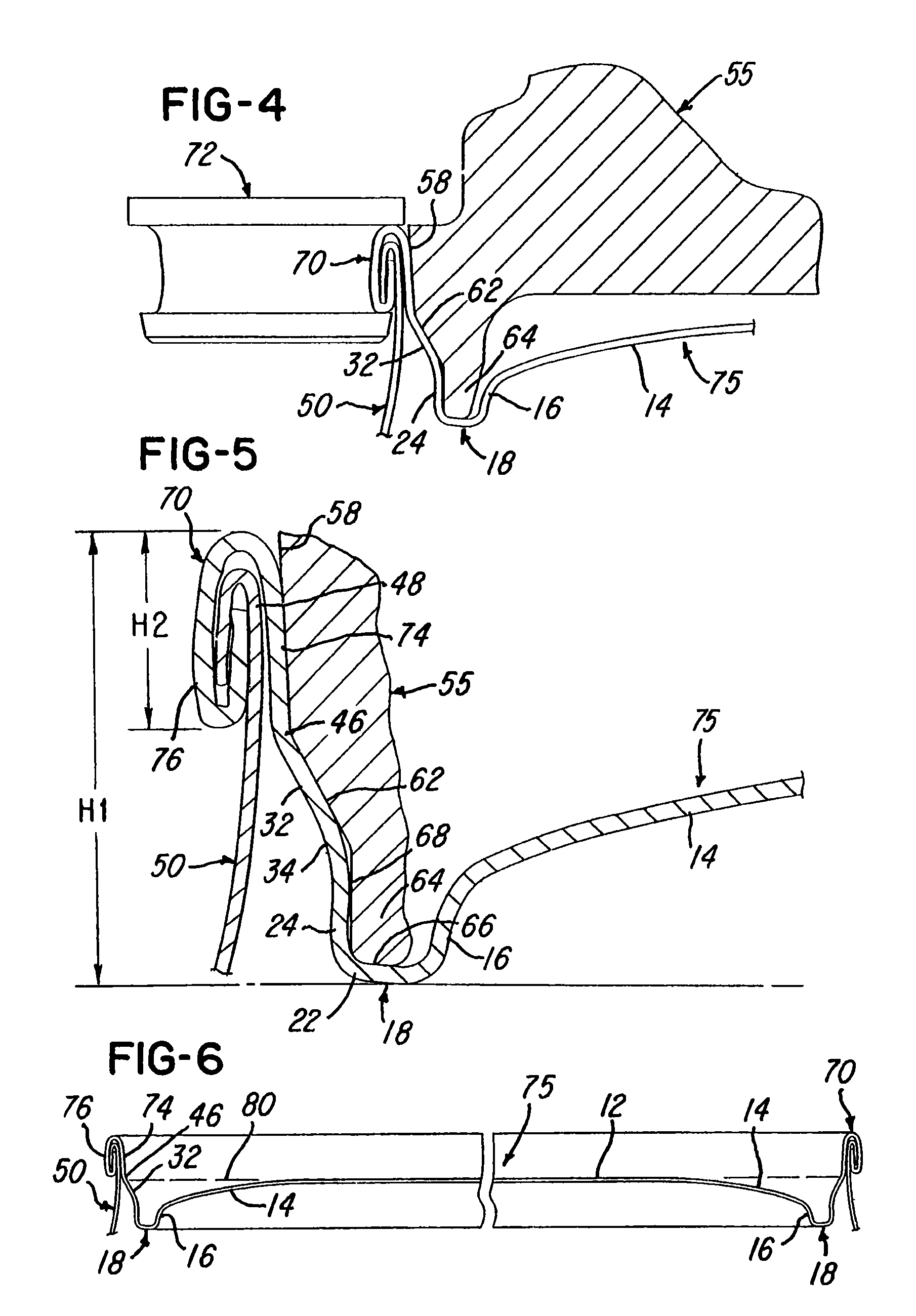 Can shell and double-seamed can end