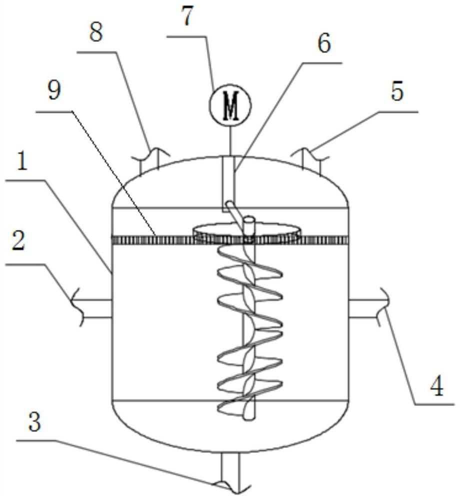 Kettle type polymerization reactor