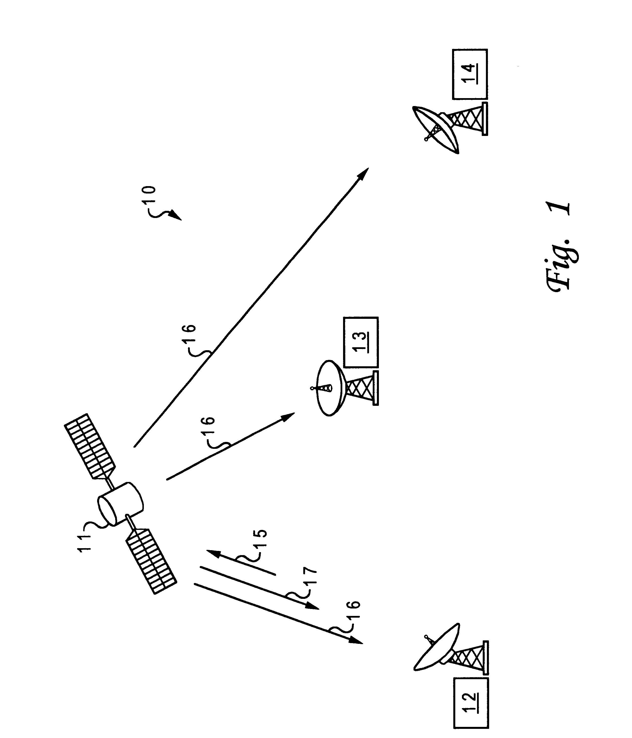 Method and apparatus for controlling uplink transmission power within a satellite communication system