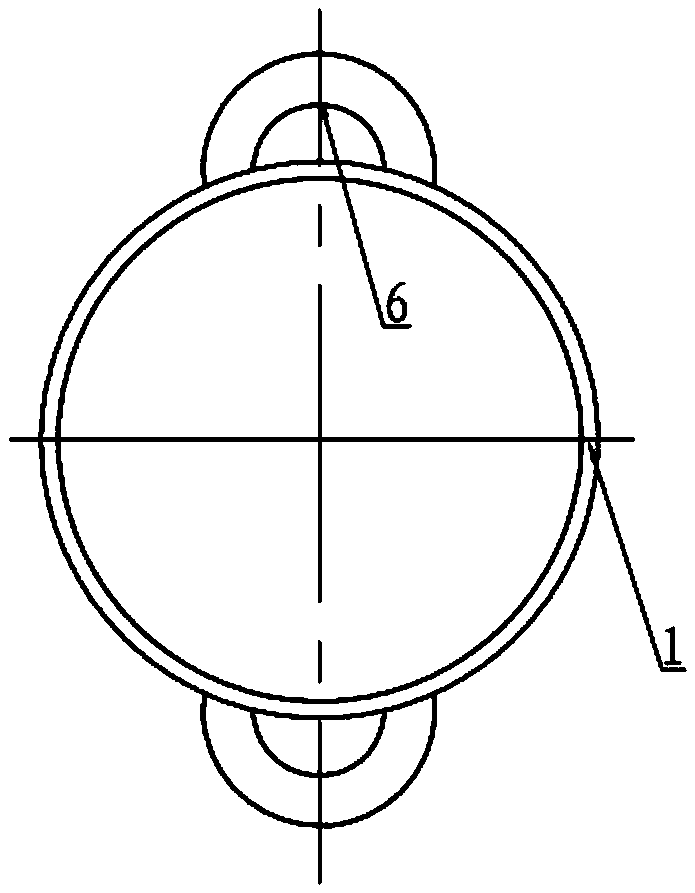 A special device for observing and sorting sapphire crystal bubbles without looking up and full viewing angle