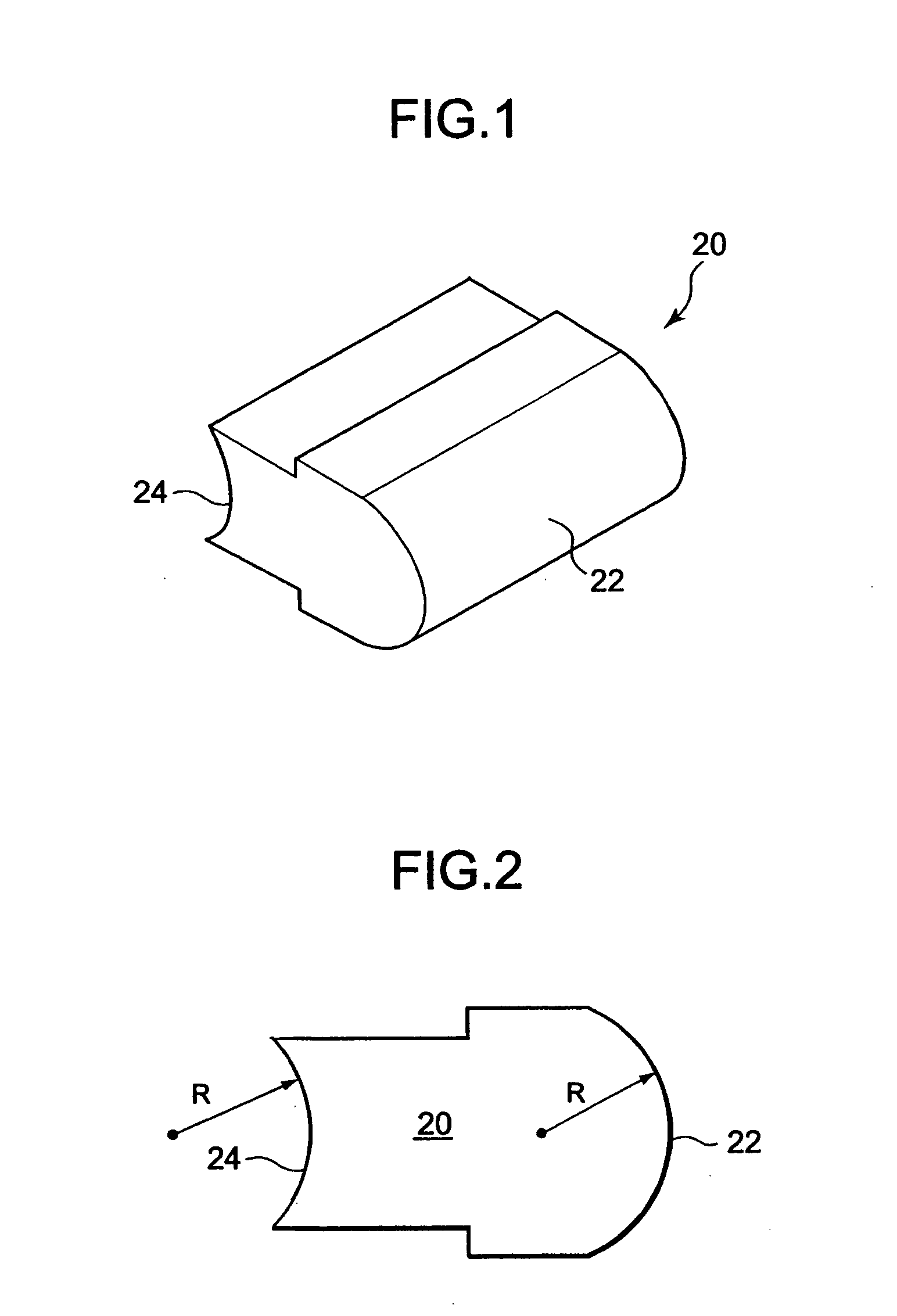 Ferrite core, and flexible assembly of ferrite cores for suppressing electromagnetic interference