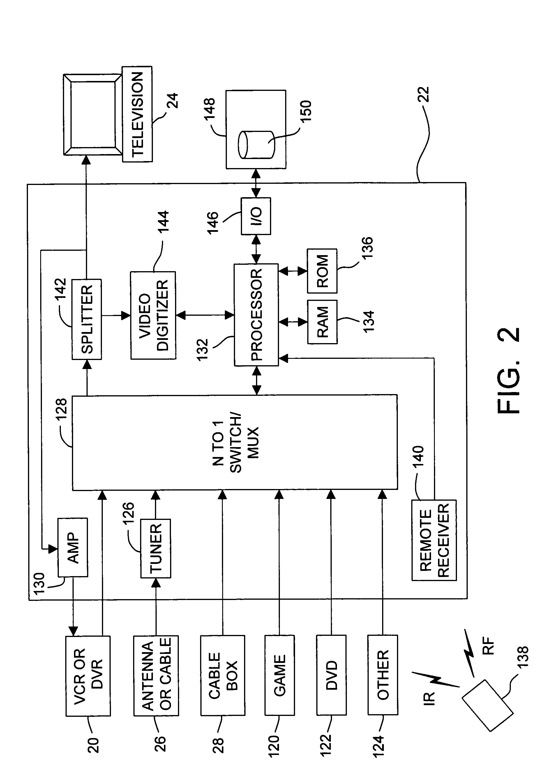 Method for monitoring television usage