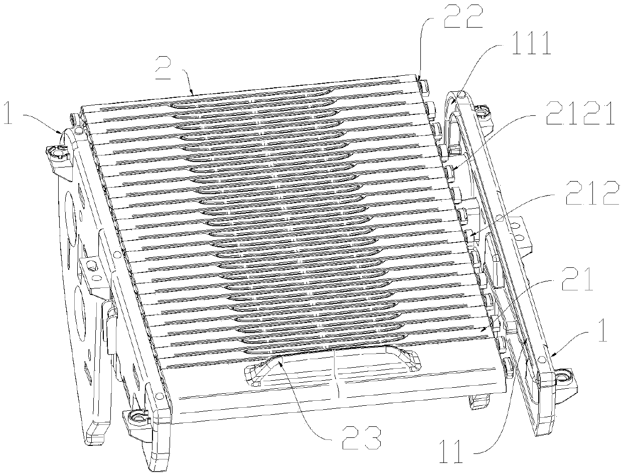 Novel roller shutter door structure for automobile storage box