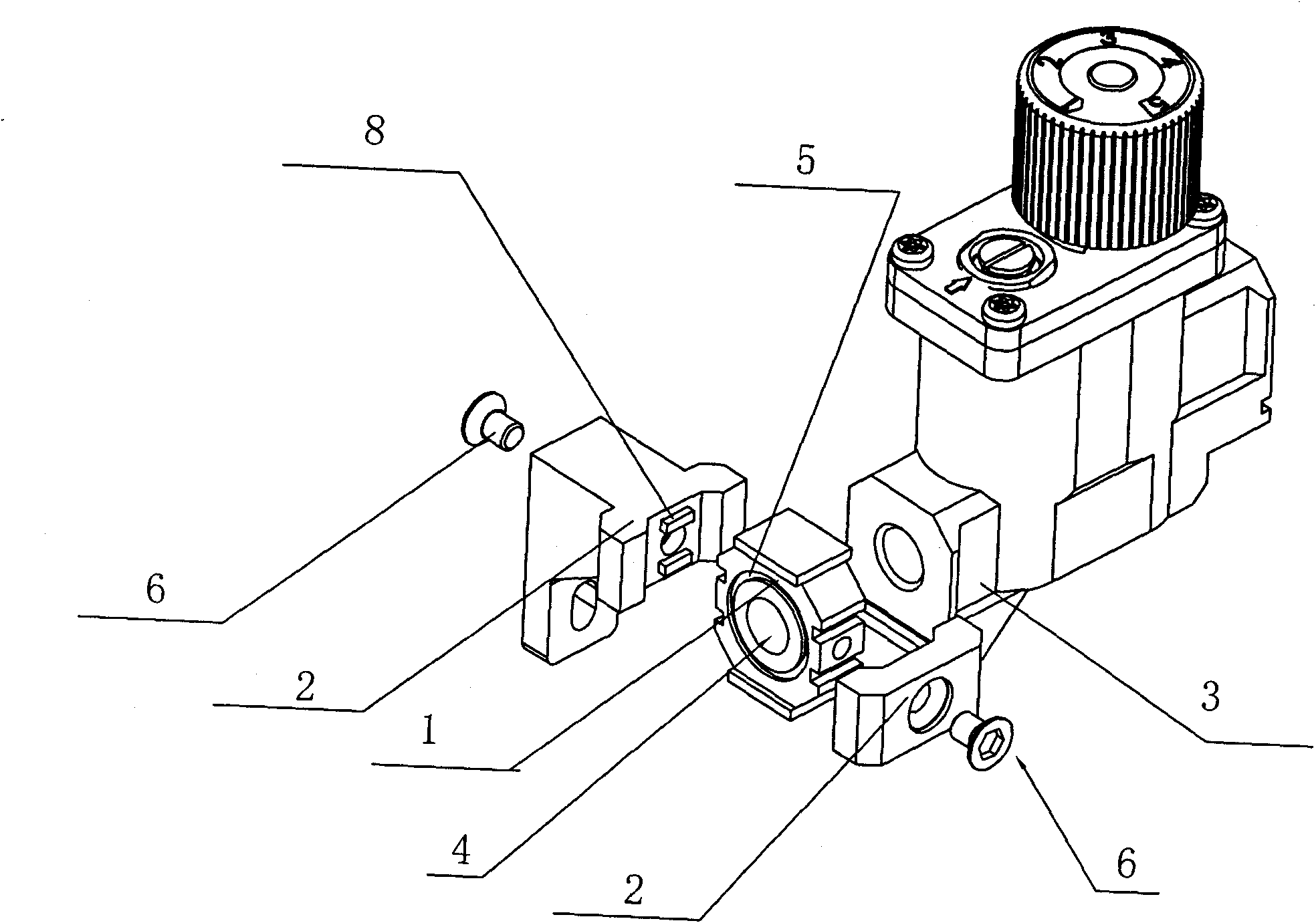 Quick valve connecting device for gas-fired equipment