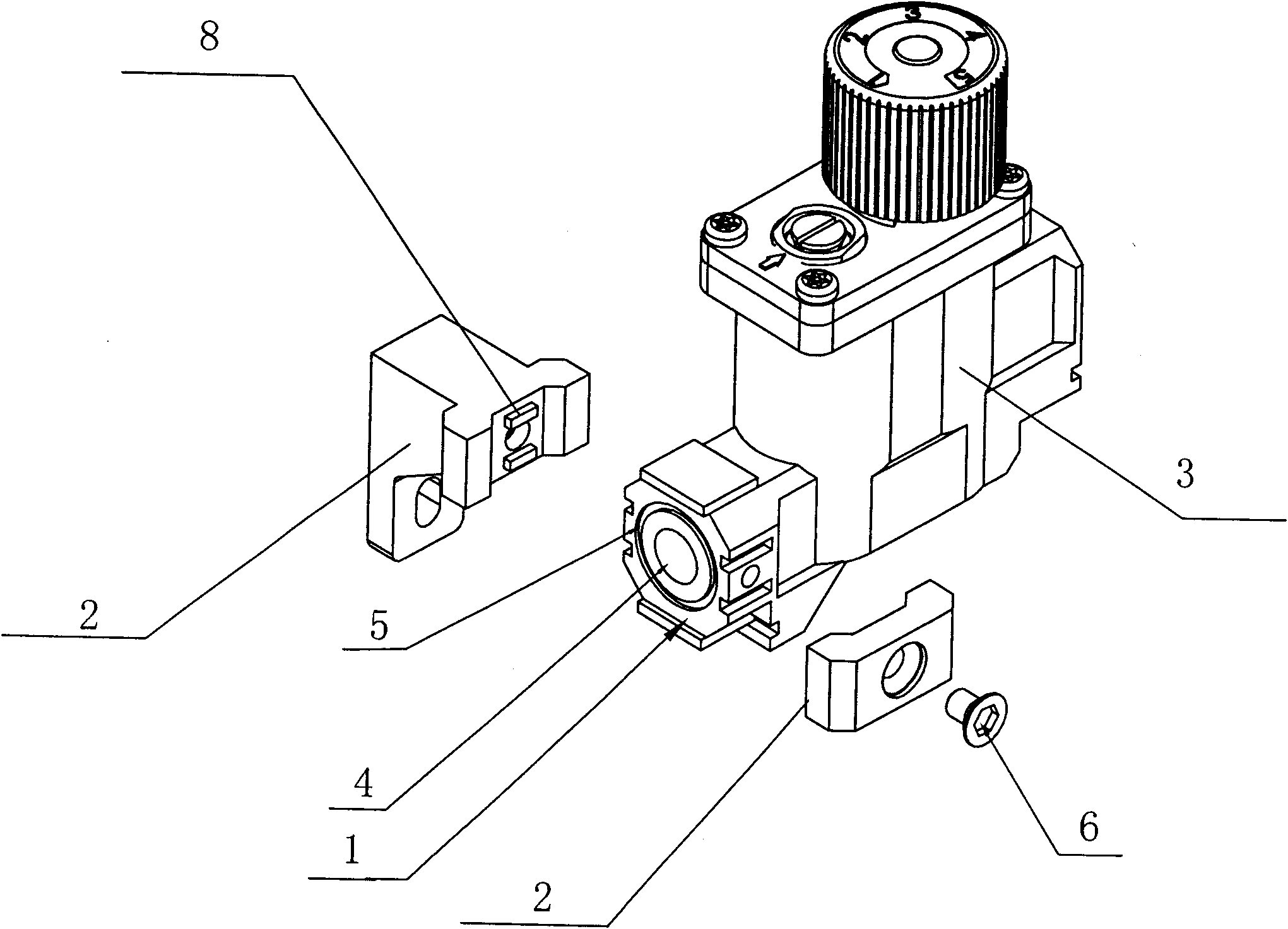 Quick valve connecting device for gas-fired equipment