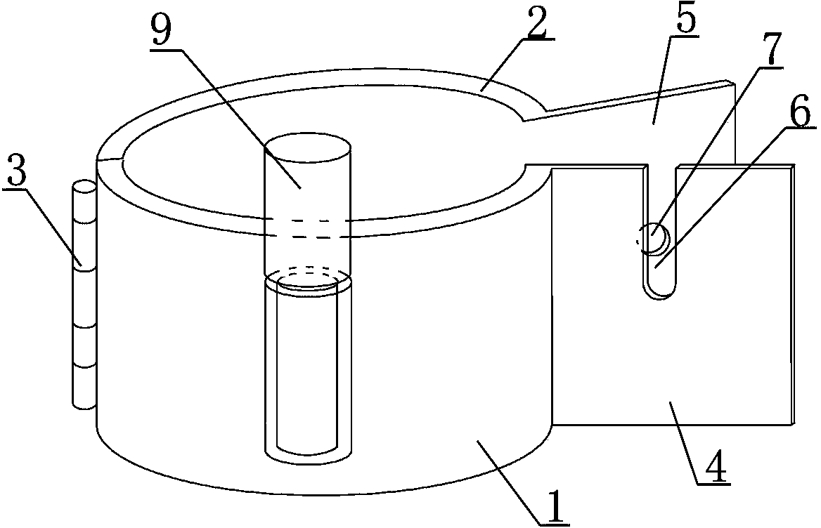 Detachable fixing part of elevator protective door and manufacturing method of detachable fixing part