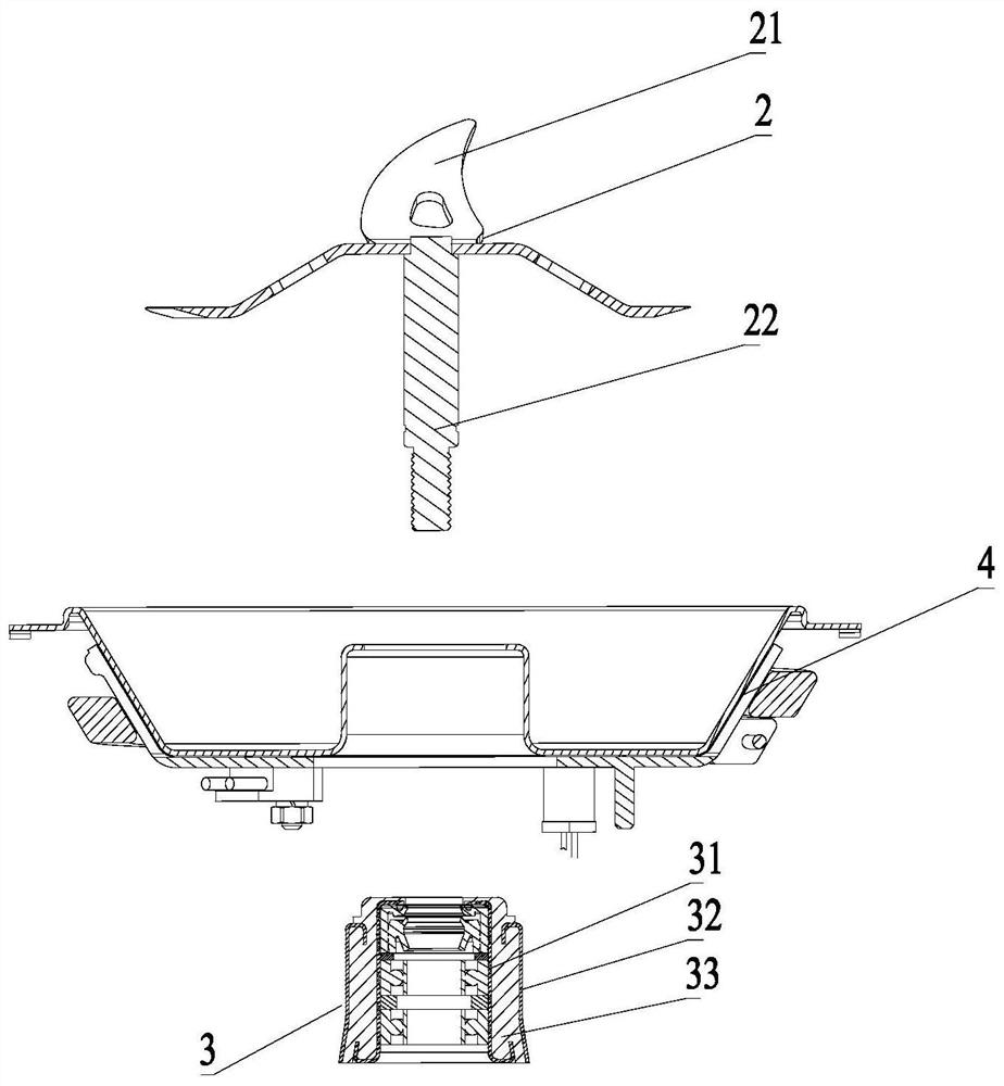 A low-noise food processor