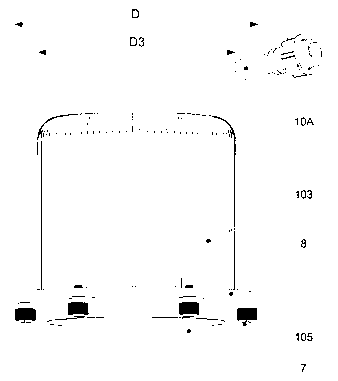 Construction method of universal type LED (light-emitting diode) lamp bulb and flange snap ring type LED lamp bulb