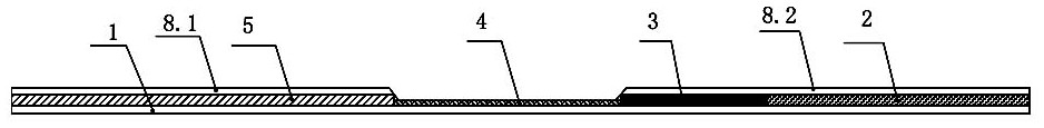 Colloidal gold test paper for detecting IBV, and preparation method thereof