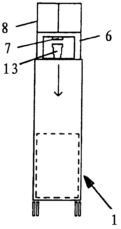 Trolley for preparing and dispensing drinks