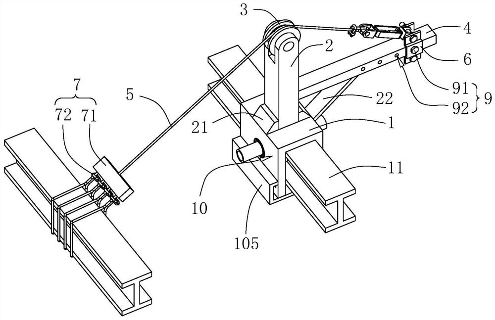 A Hanging Basket Suspension Mechanism Applicable to Portal Rigid Frame Structure Engineering