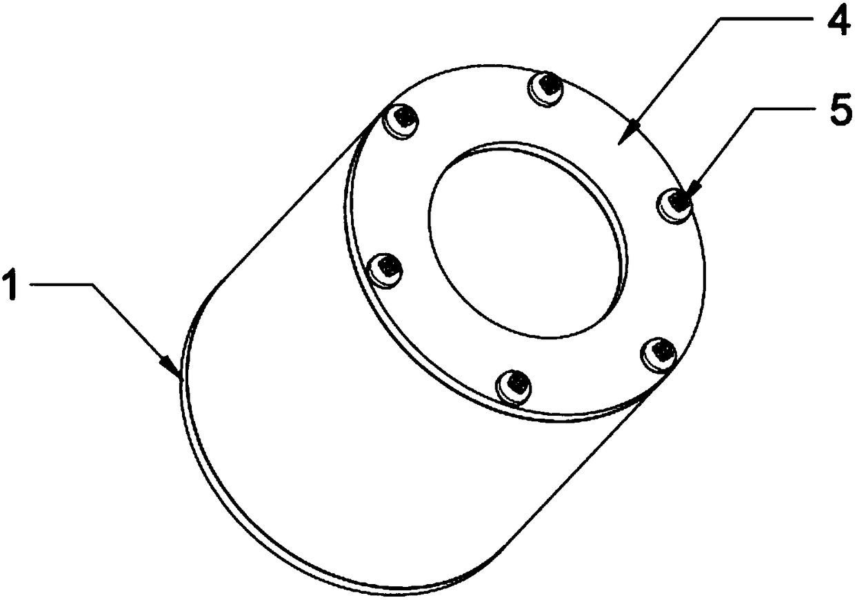 Elastic foil piece bearing top layer foil piece heat treatment tool capable of controlling shape and performance