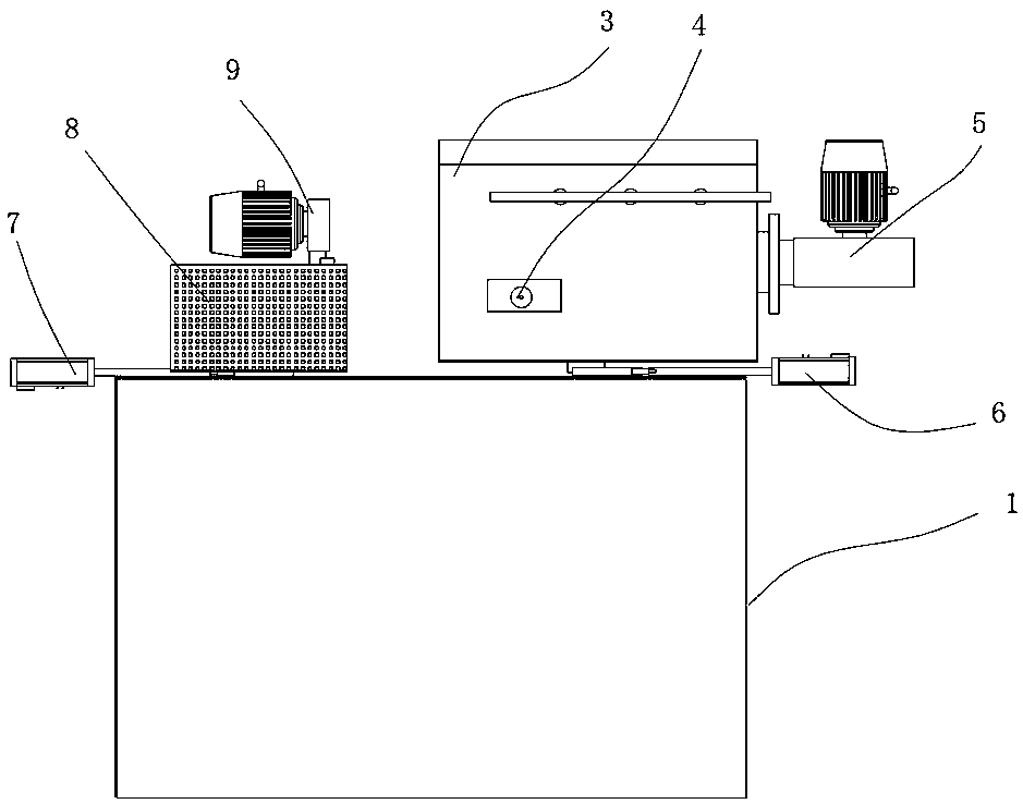 Atomization penetrating flaw detection device