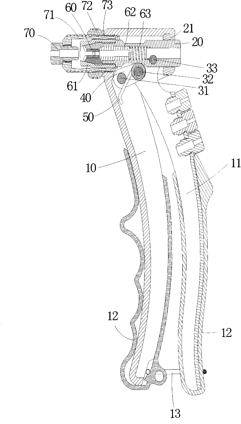 Single-handle hand riveter