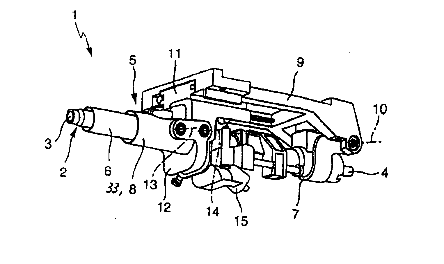 Safety Steering Column for a Motor Vehicle