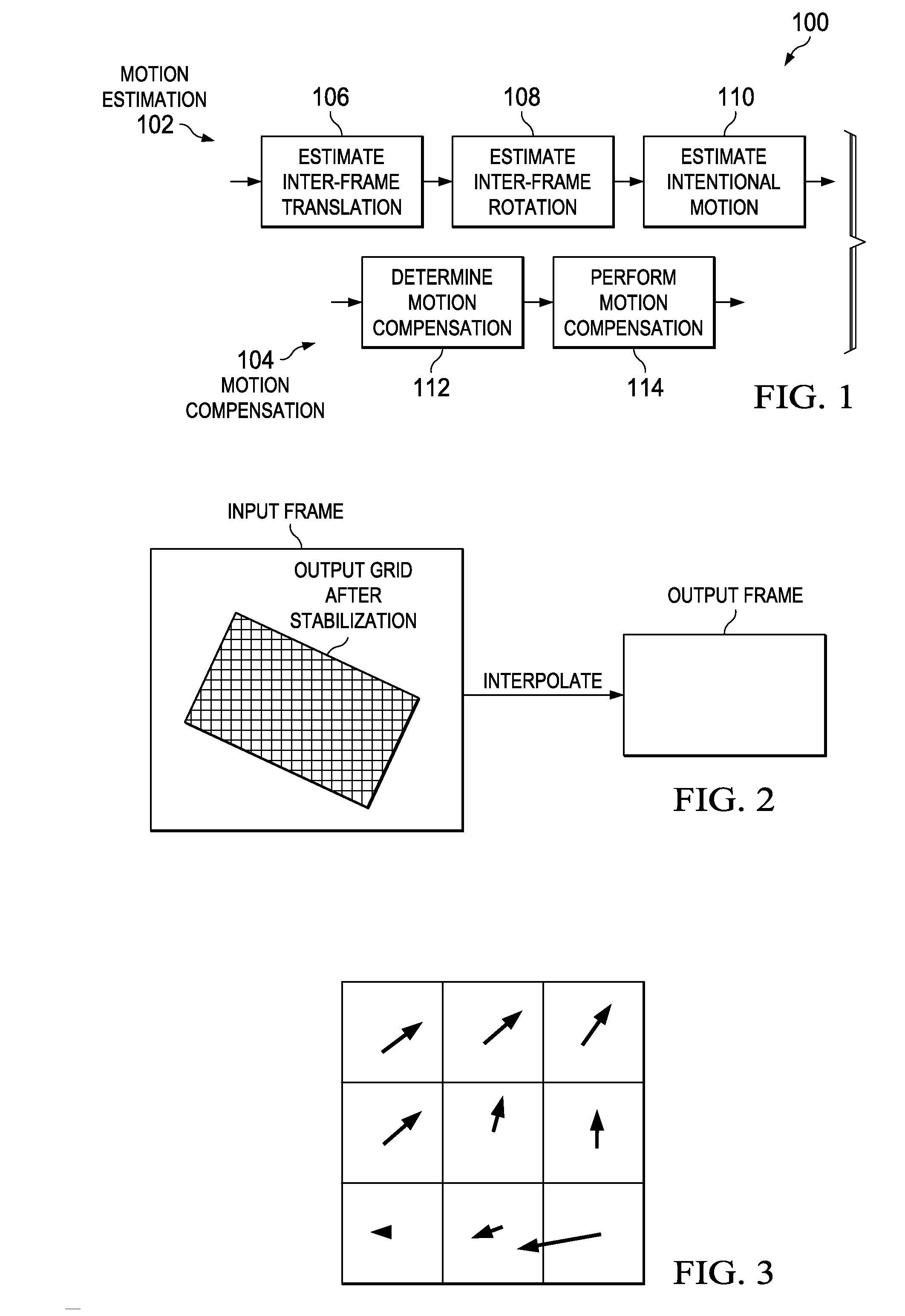 Method and apparatus for image or video stabilization