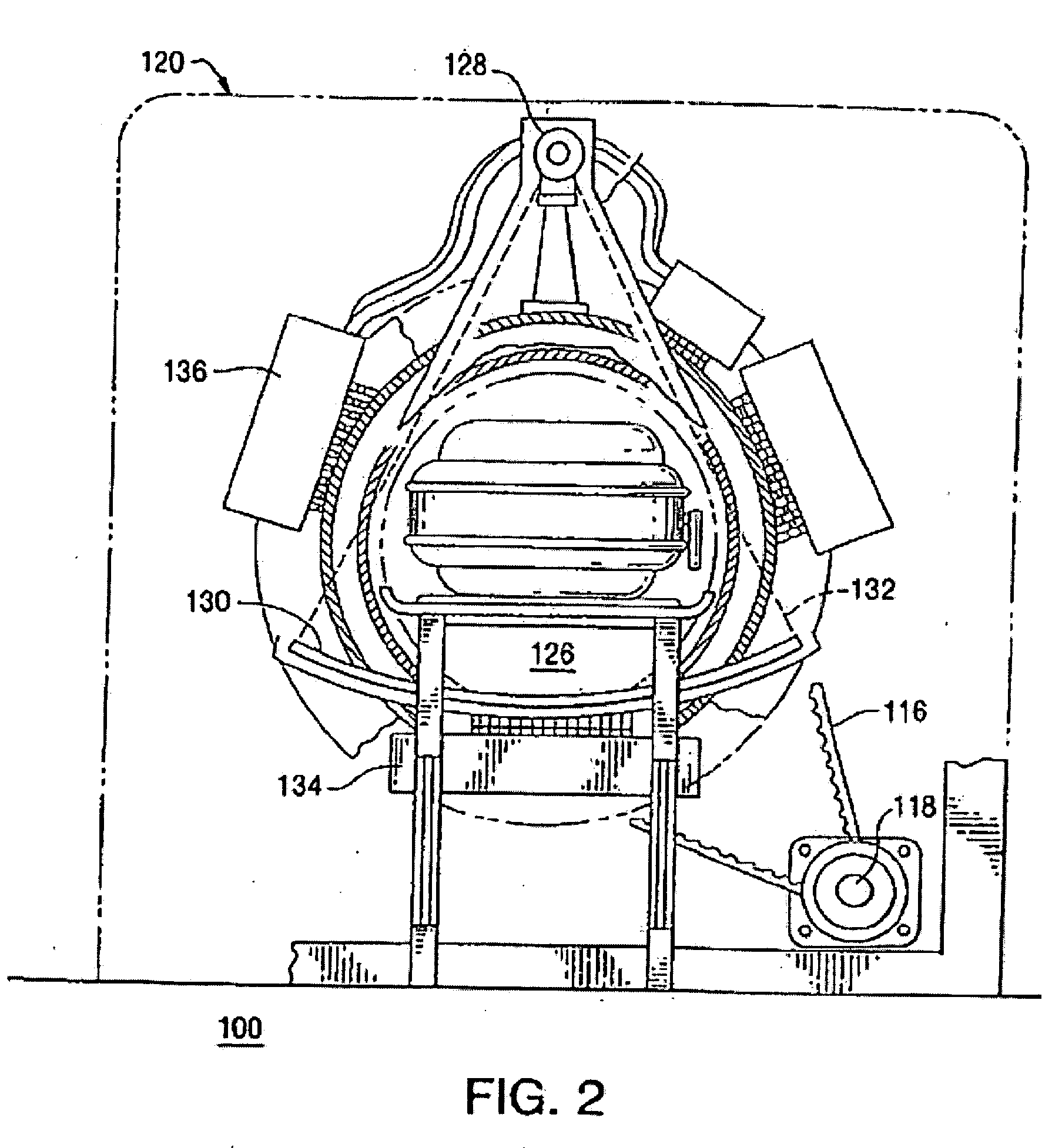 Method of and system for stabilizing high voltage power supply voltages in multi-energy computed tomography