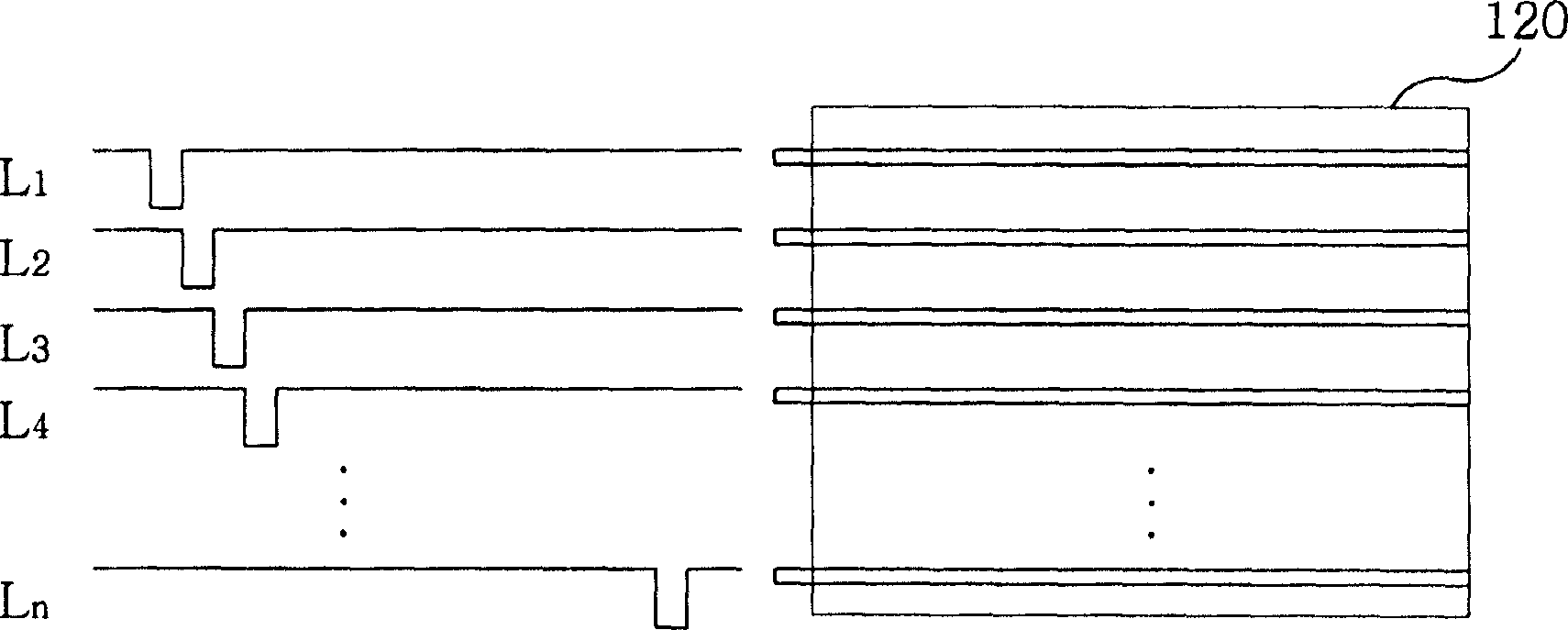 Multi-scan device and multi-scan method for plasma display panel