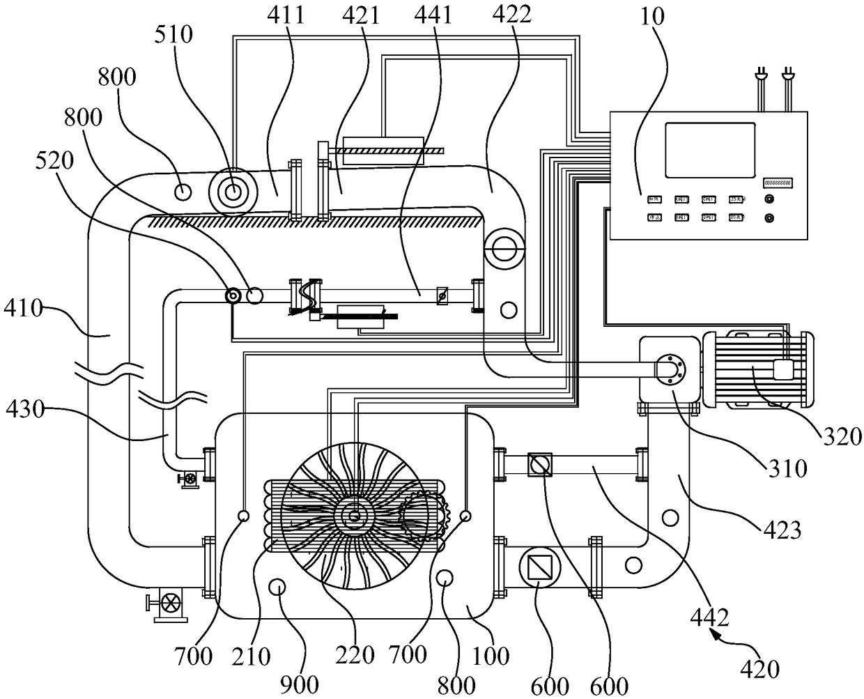 Transformer simulation system and setting value simulation measurement method