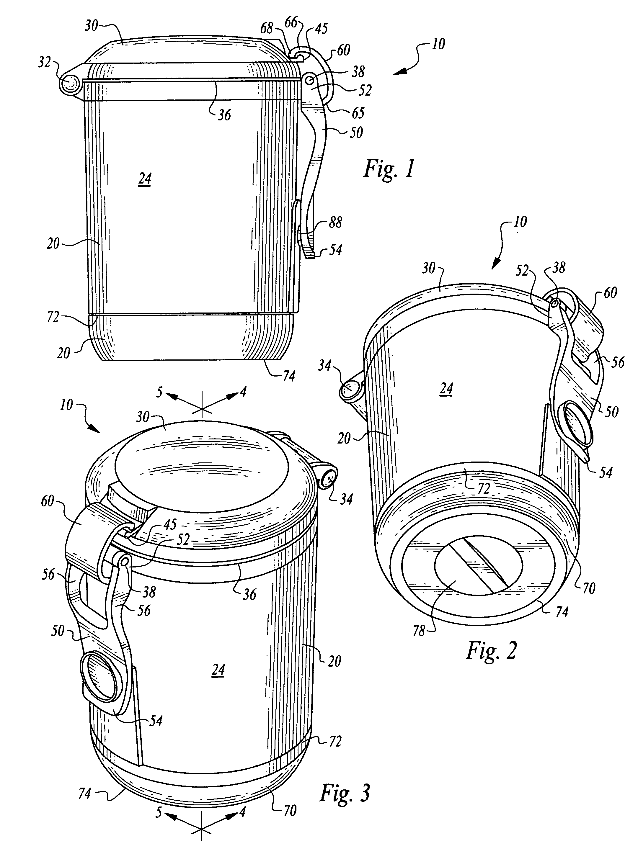 Vacuum storage container