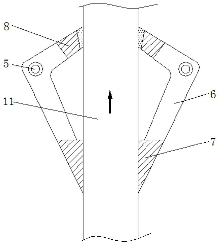 A sucker rod blowout preventer