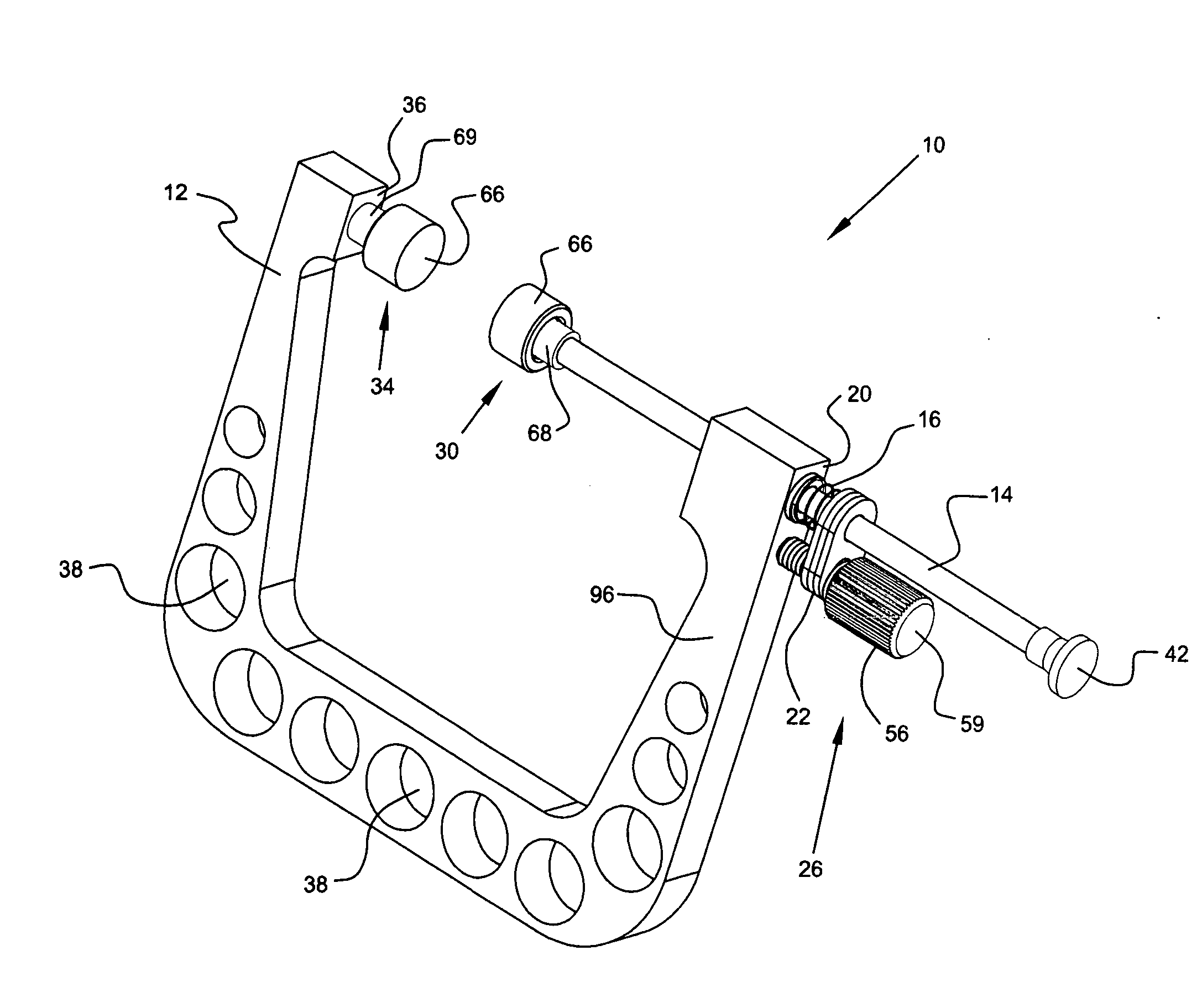 Quick set clamp device