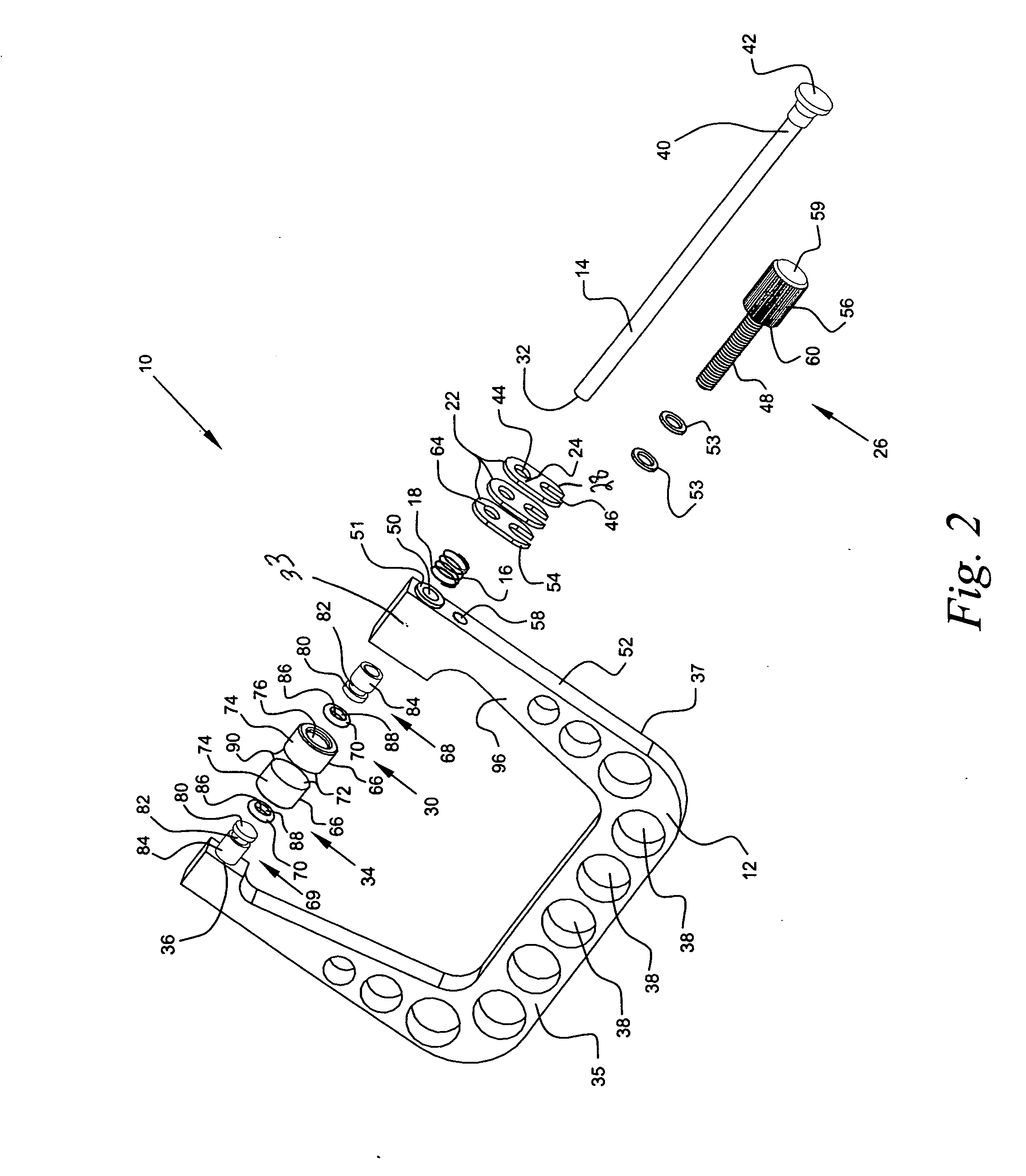 Quick set clamp device