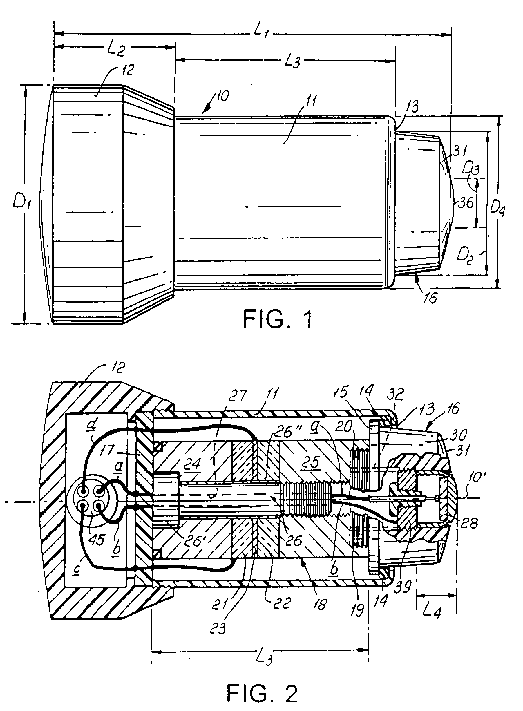 Dual-frequency method for non-invasively treating a selected region of a living body