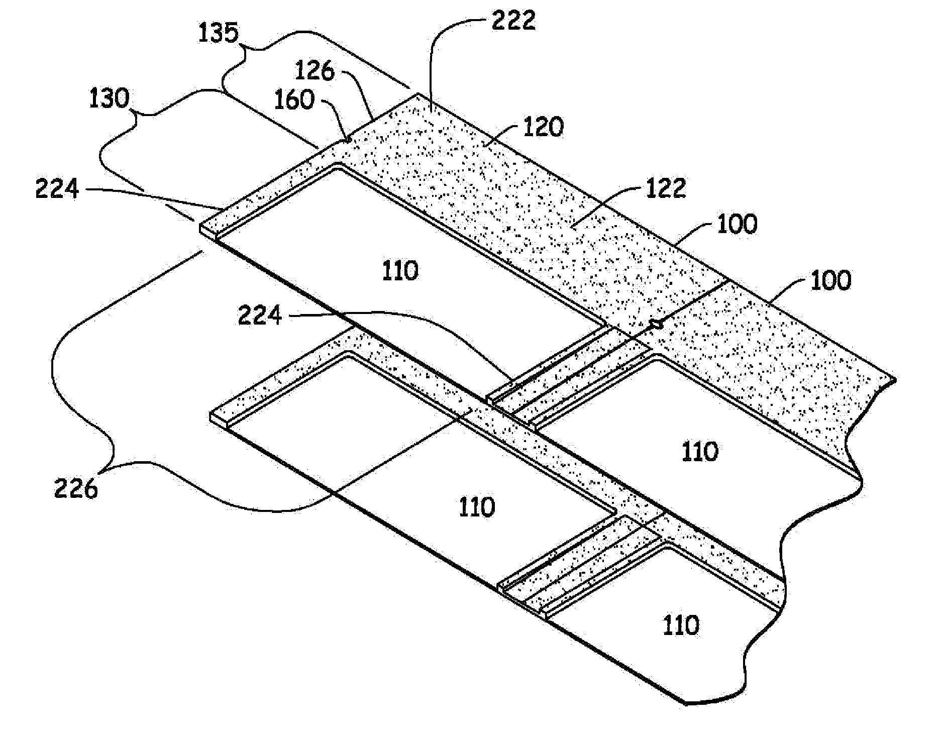 Building integrated photovoltaic having injection molded component