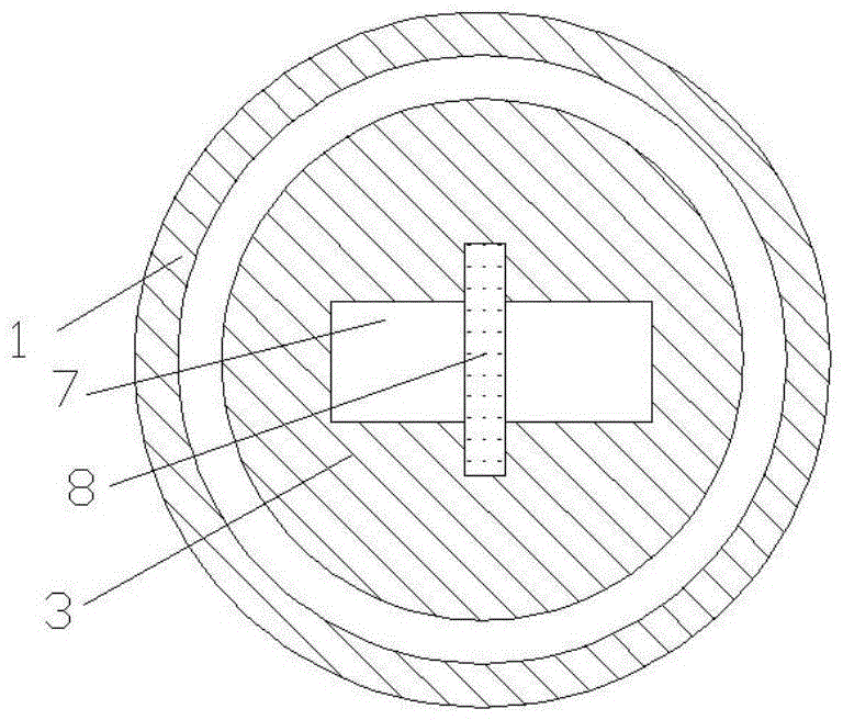 Rotating mechanism type adjusting system for engine displacement