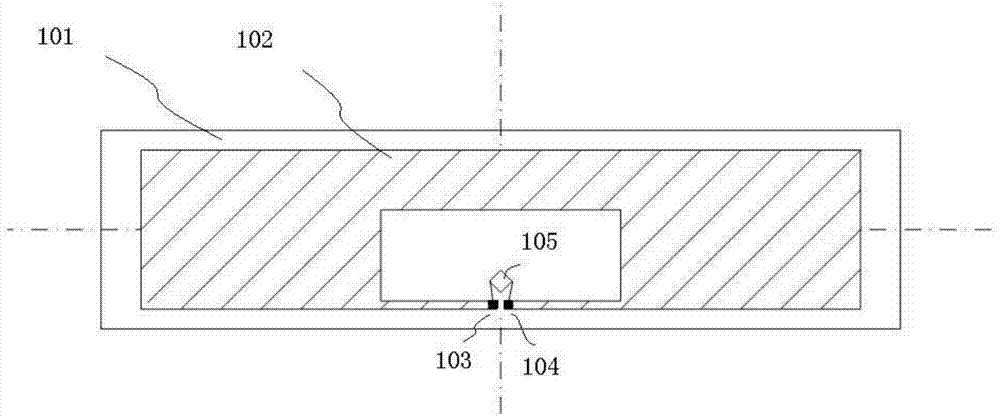 Body temperature measuring radio frequency tag applied to body surface of human body