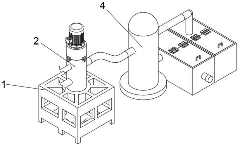 Refining equipment based on waste mineral oil solvent extraction