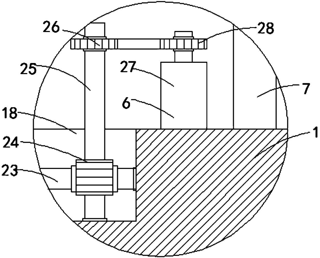 Automatic textile cloth cutting device