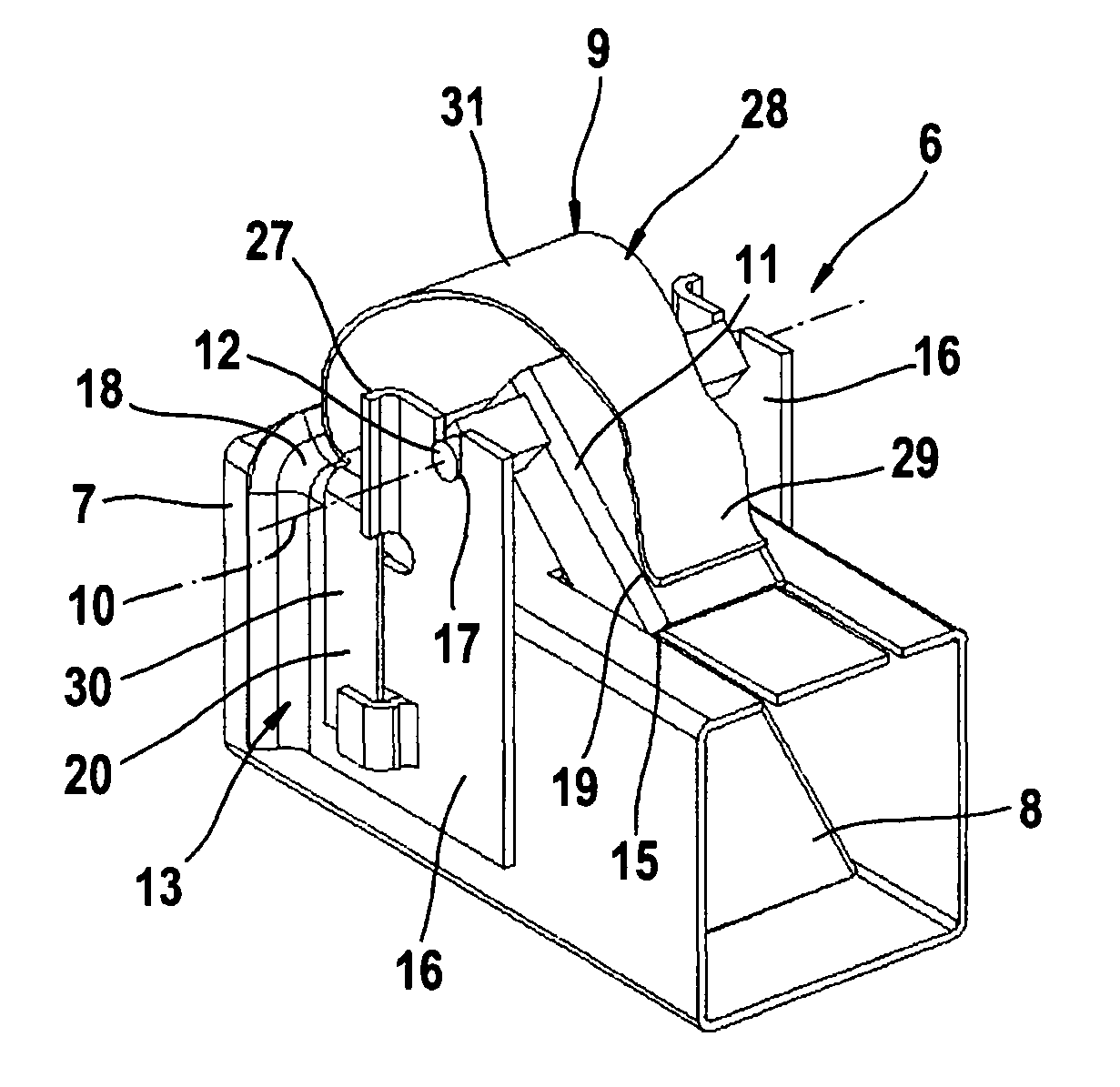 Throttle arrangement and exhaust system equipped with same