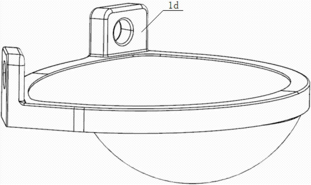 Porous plate type artificial cervical intervertebral disc prosthesis