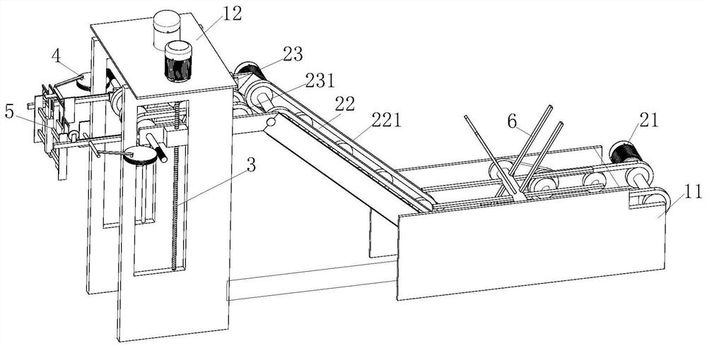 An automatic flipping and dislocation stacking device for carton packaging